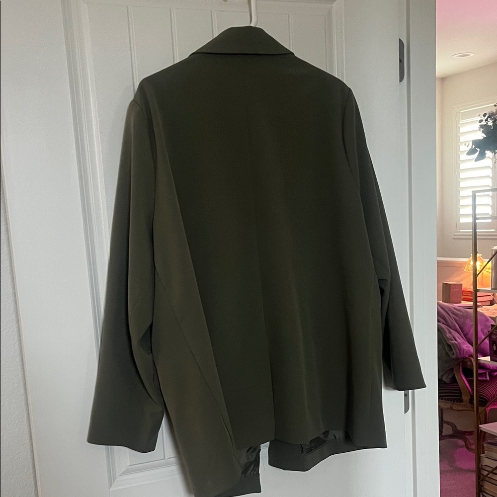 Old Navy Sage Green Blazer - Picture 3 of 4